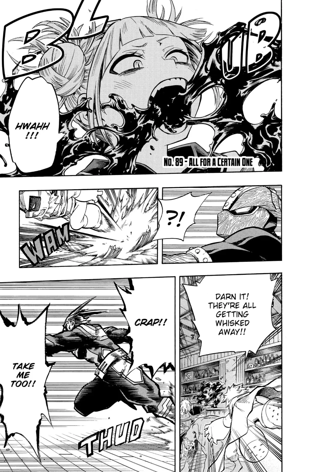 My Hero Academia, chapter 89, page 1