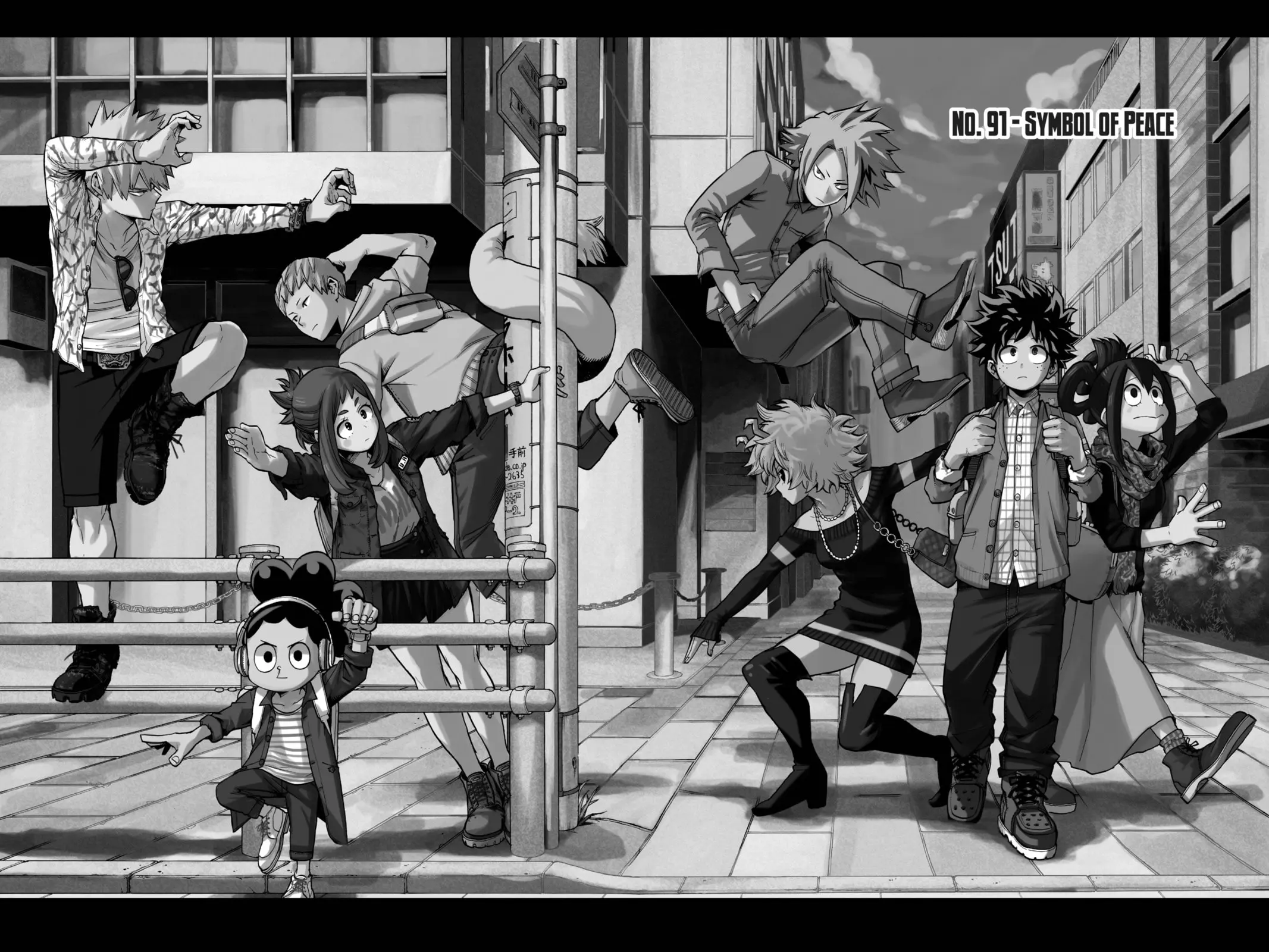 My Hero Academia, chapter 91, page 1