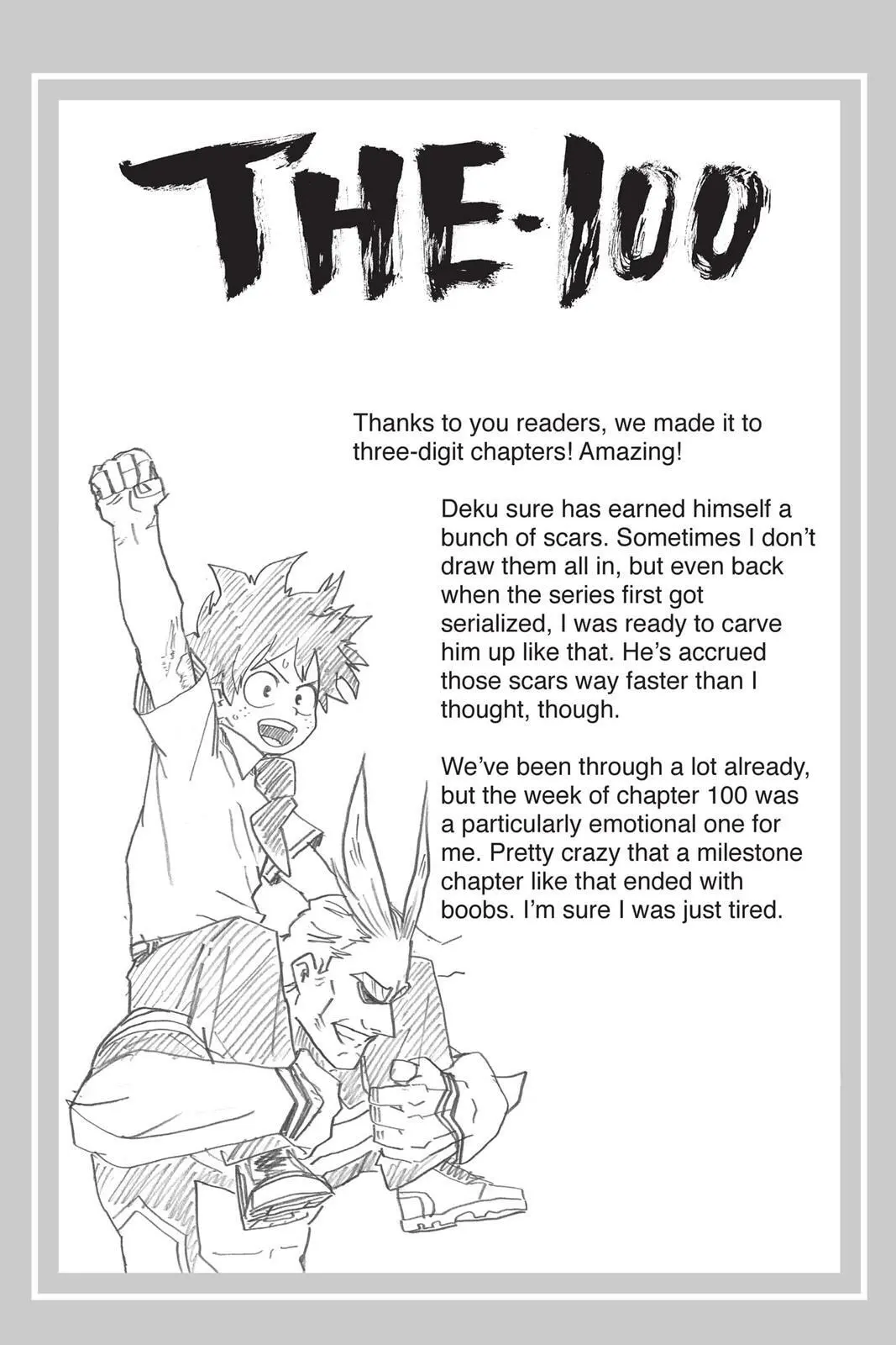 My Hero Academia, chapter 100, page 27