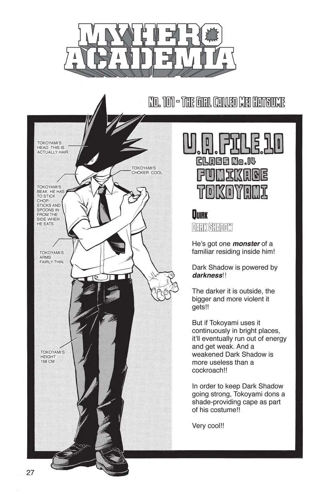 My Hero Academia, chapter 101, page 1