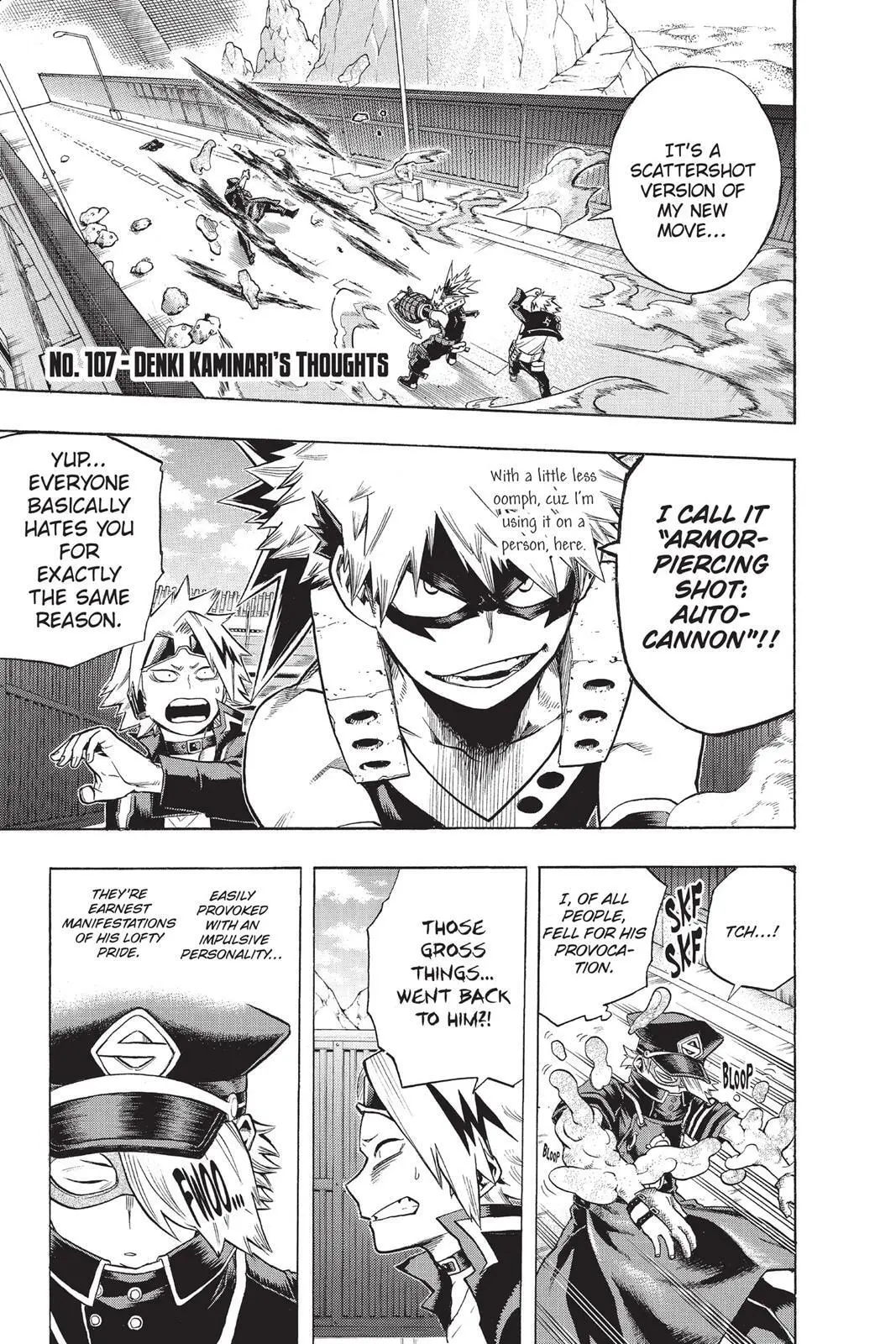 My Hero Academia, chapter 107, page 1