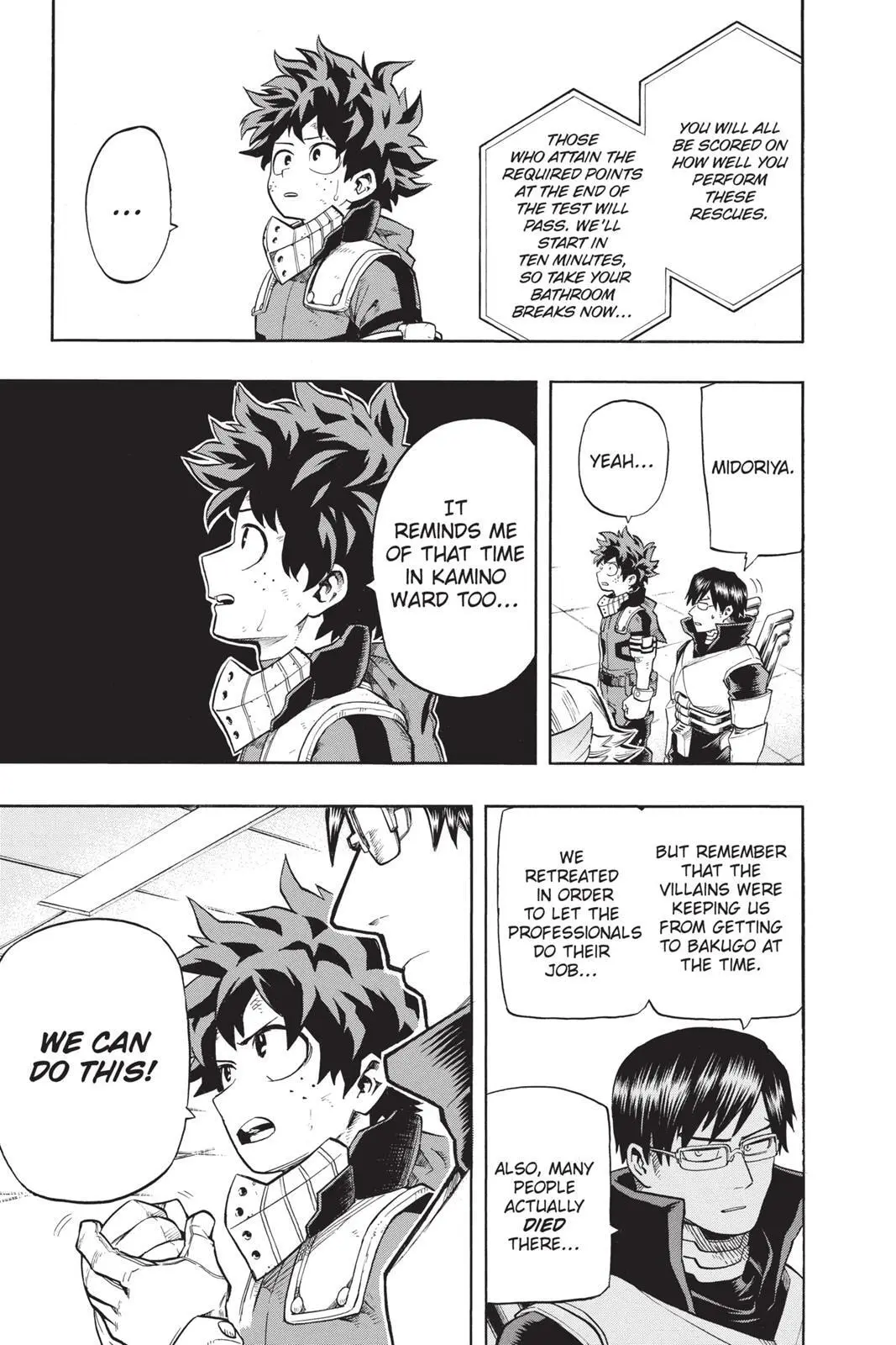 My Hero Academia, chapter 109, page 9