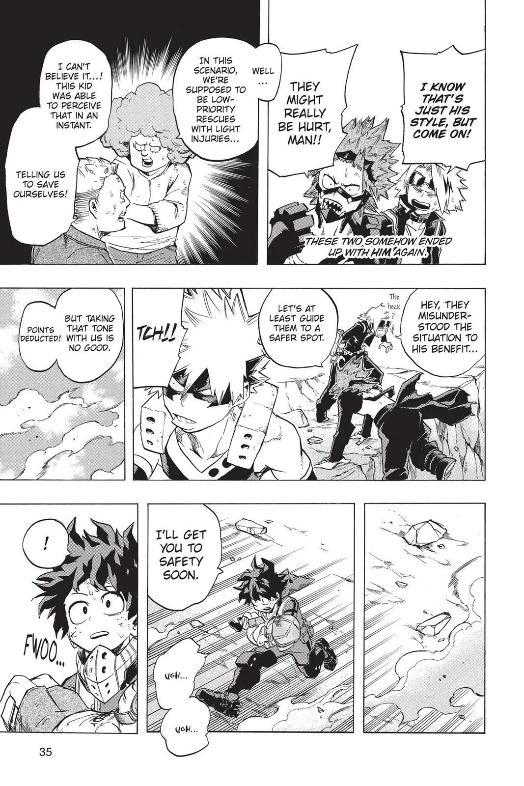 My Hero Academia, chapter 110, page 9