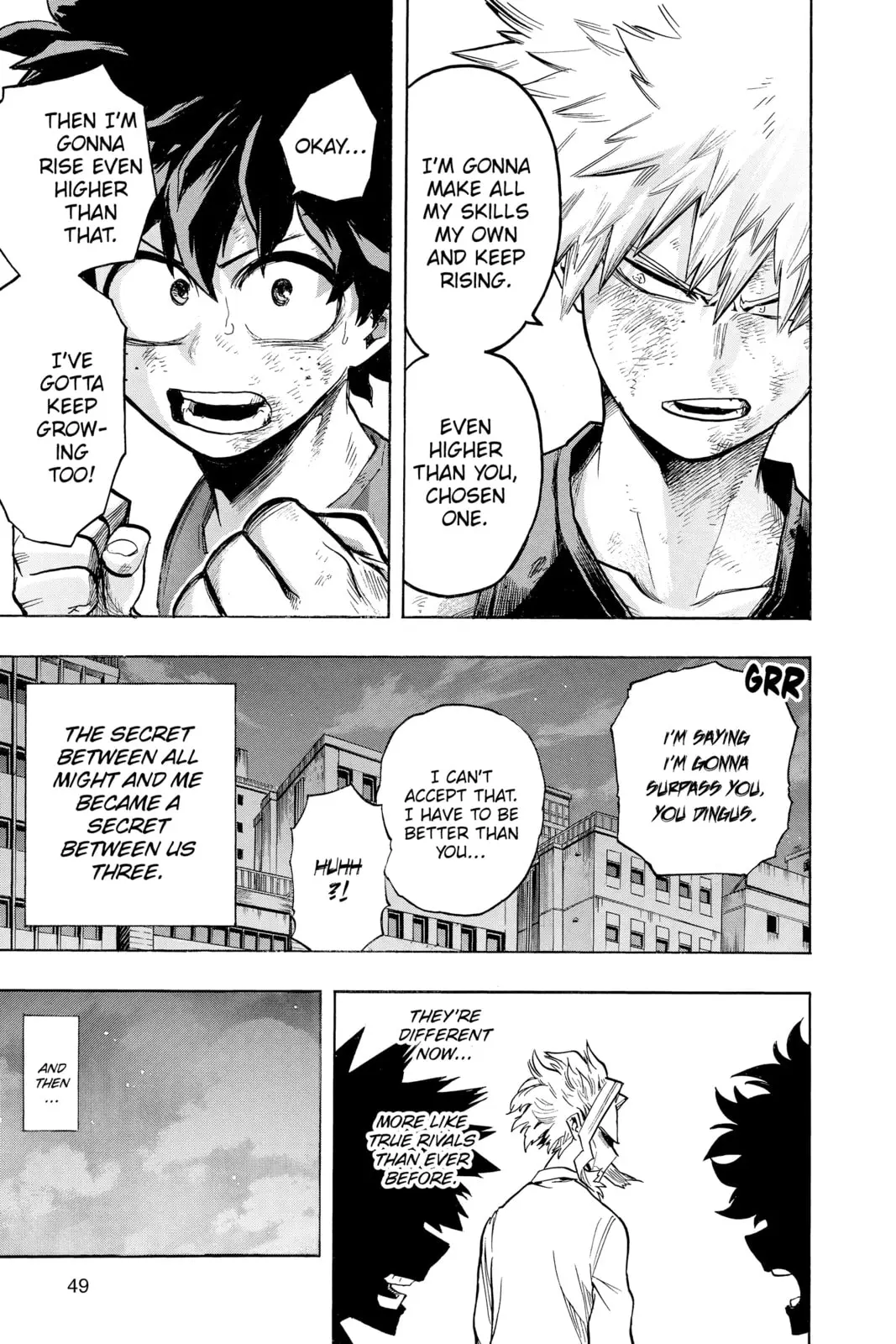 My Hero Academia, chapter 121, page 3