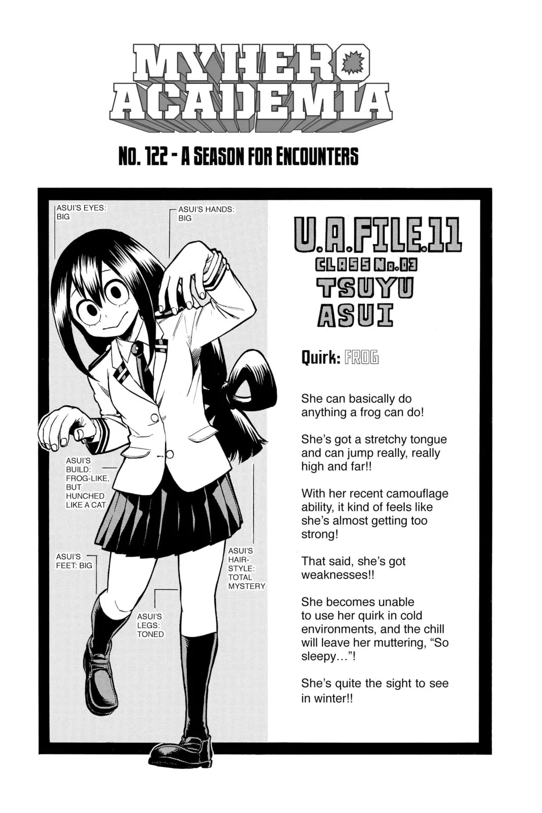 My Hero Academia, chapter 122, page 1