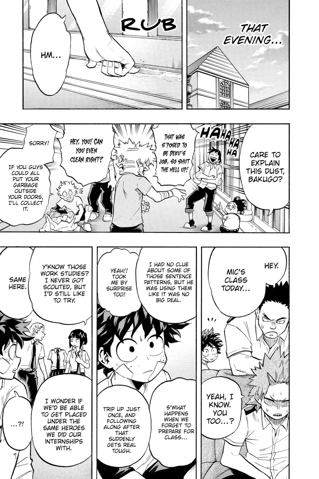 My Hero Academia, chapter 122, page 9