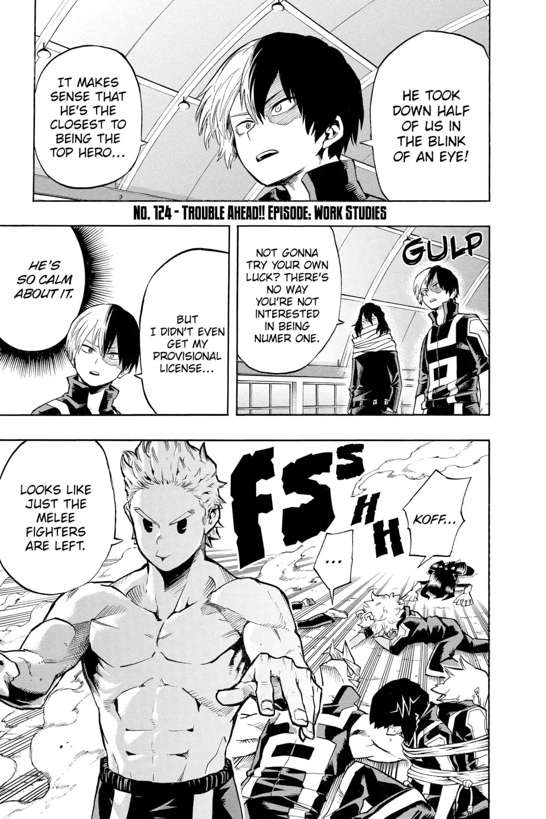 My Hero Academia, chapter 124, page 1