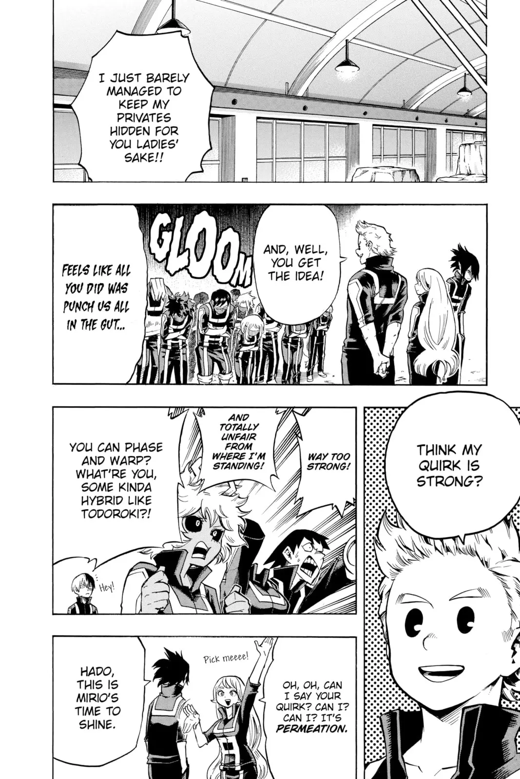 My Hero Academia, chapter 124, page 8