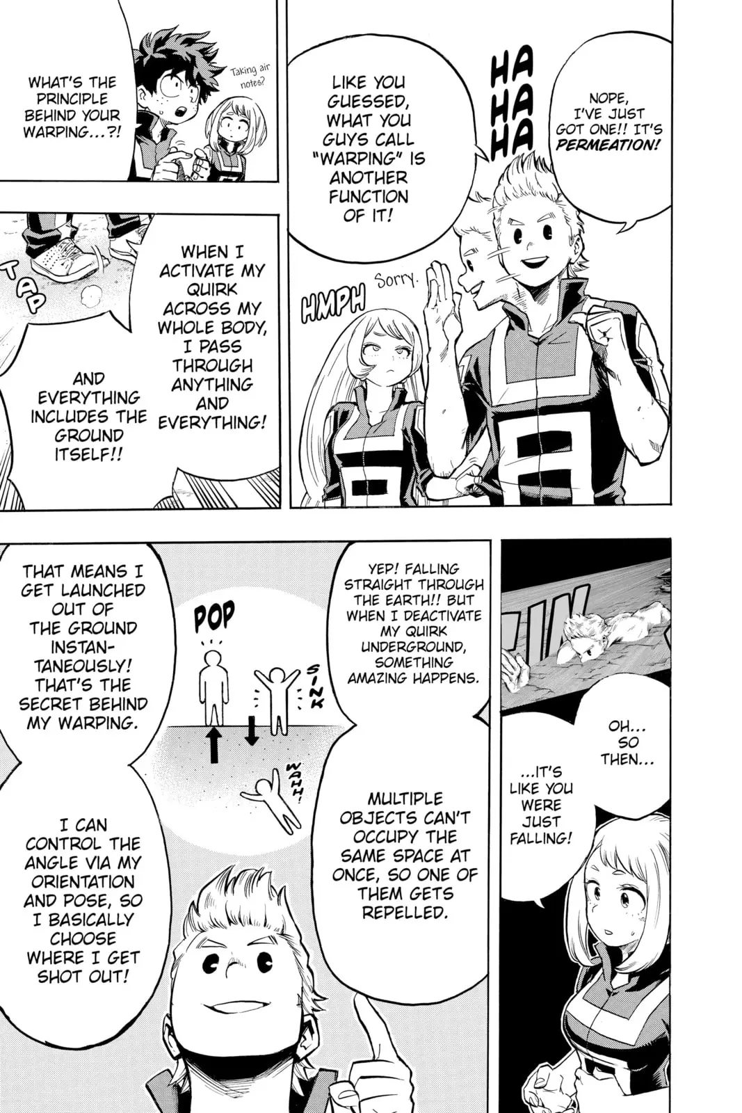 My Hero Academia, chapter 124, page 9