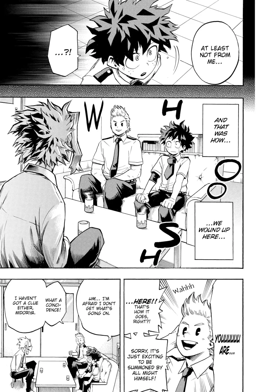 My Hero Academia, chapter 126, page 5