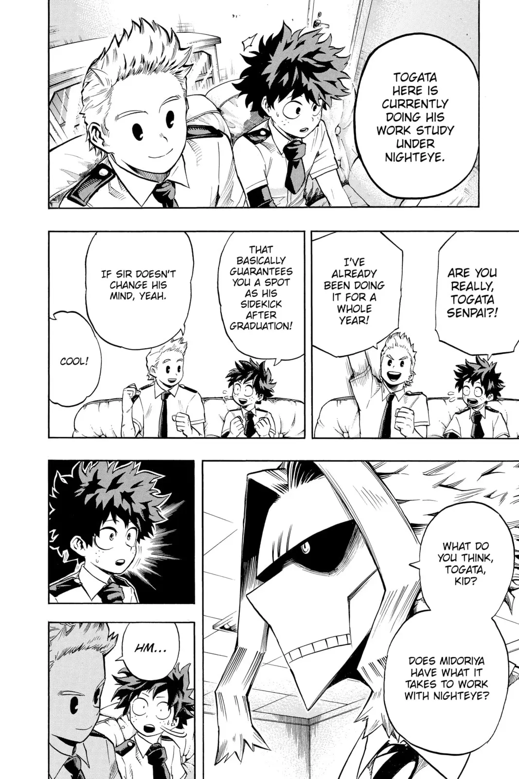 My Hero Academia, chapter 126, page 6