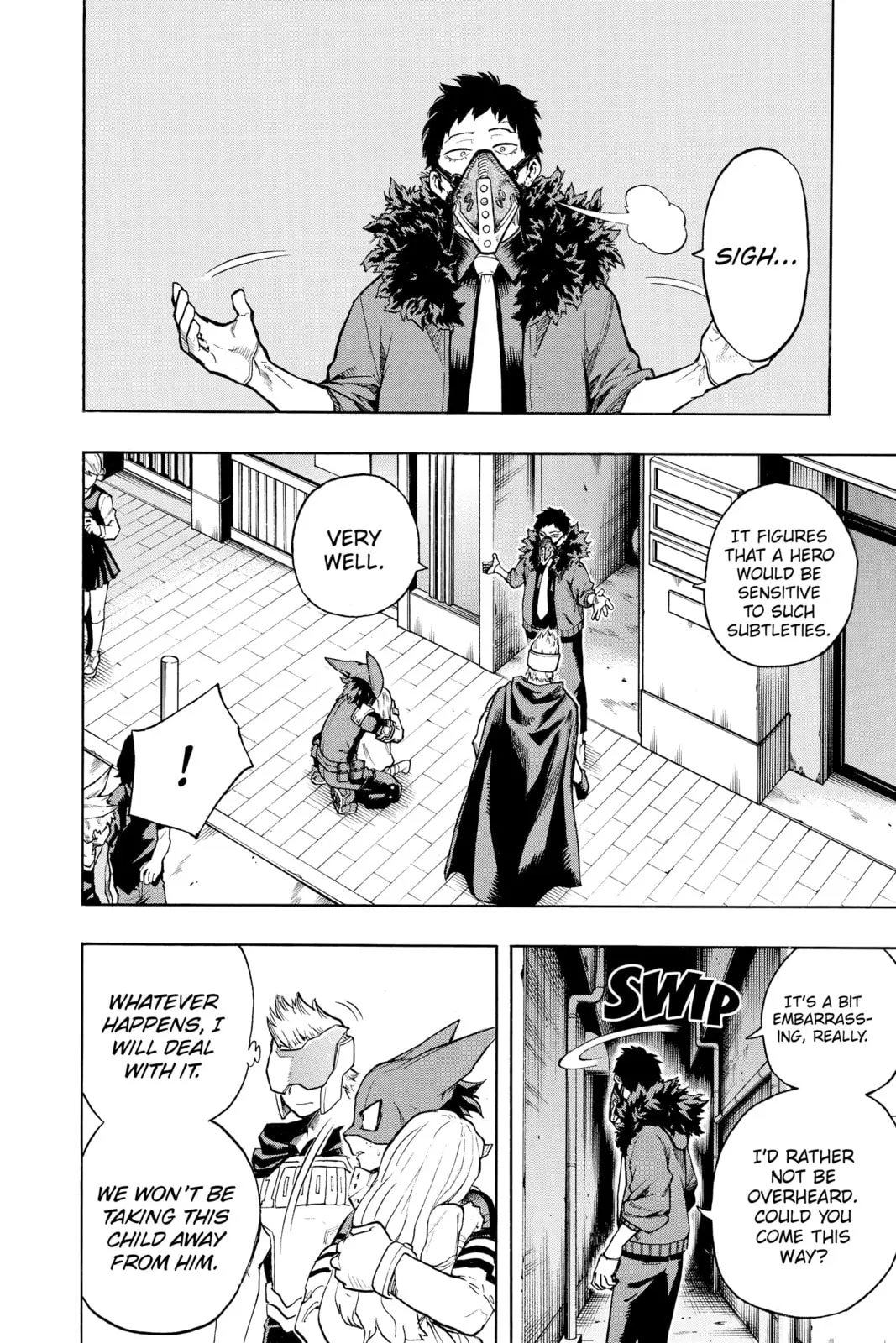 My Hero Academia, chapter 129, page 10