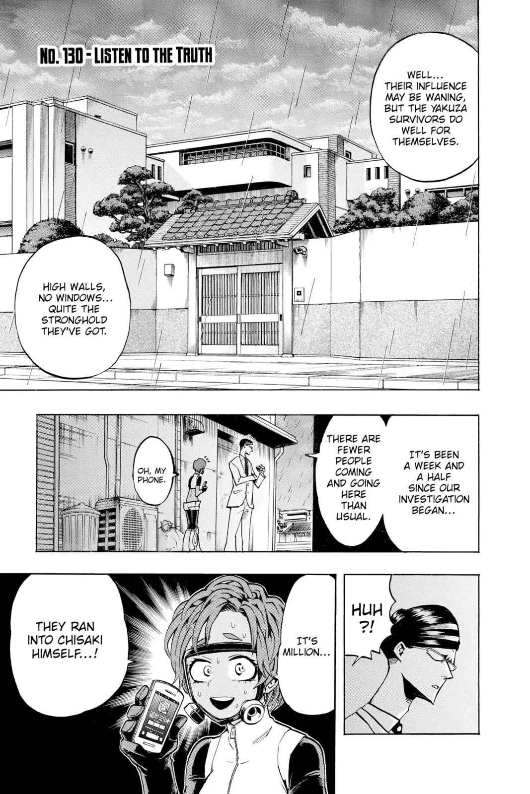 My Hero Academia, chapter 130, page 1