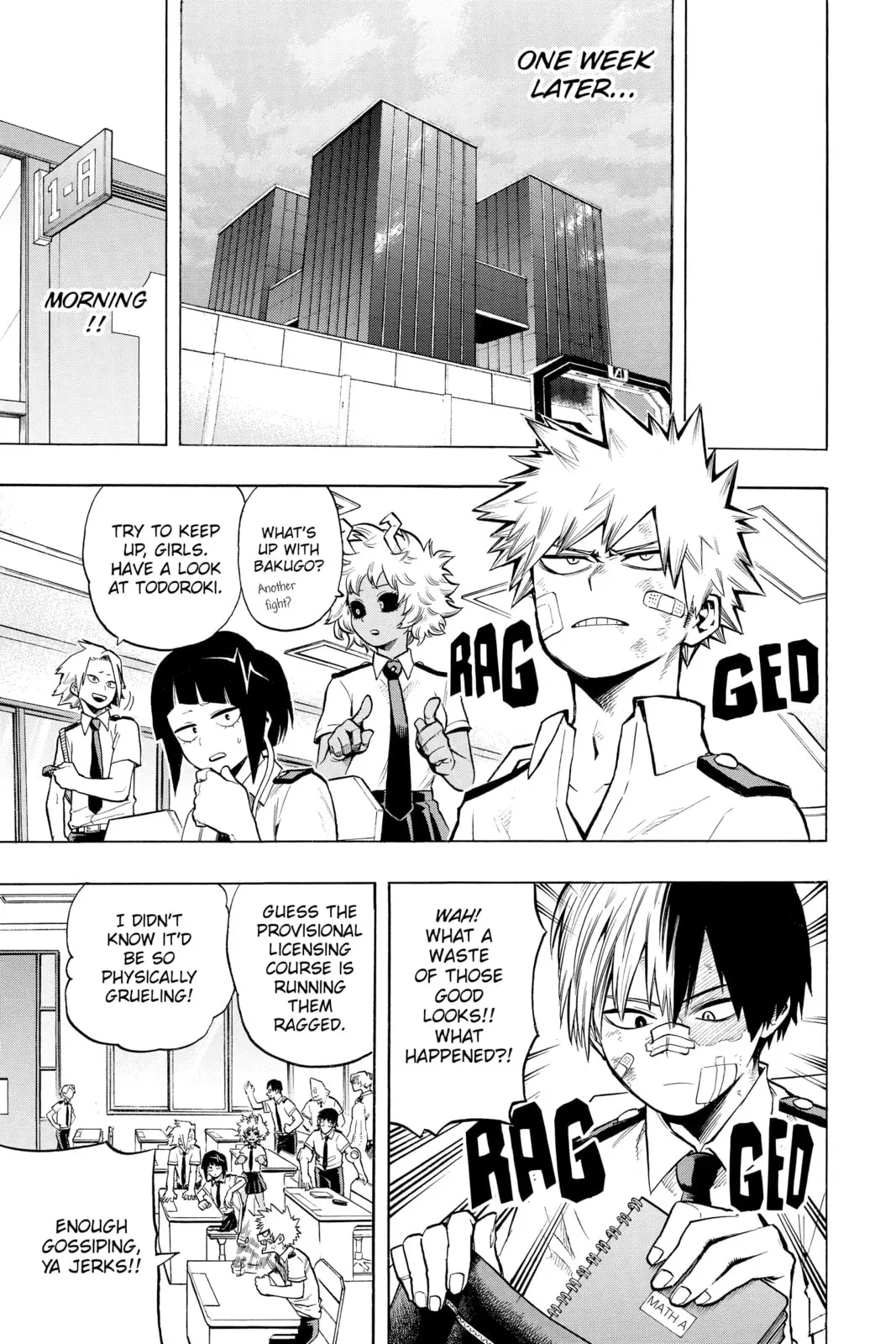 My Hero Academia, chapter 130, page 7