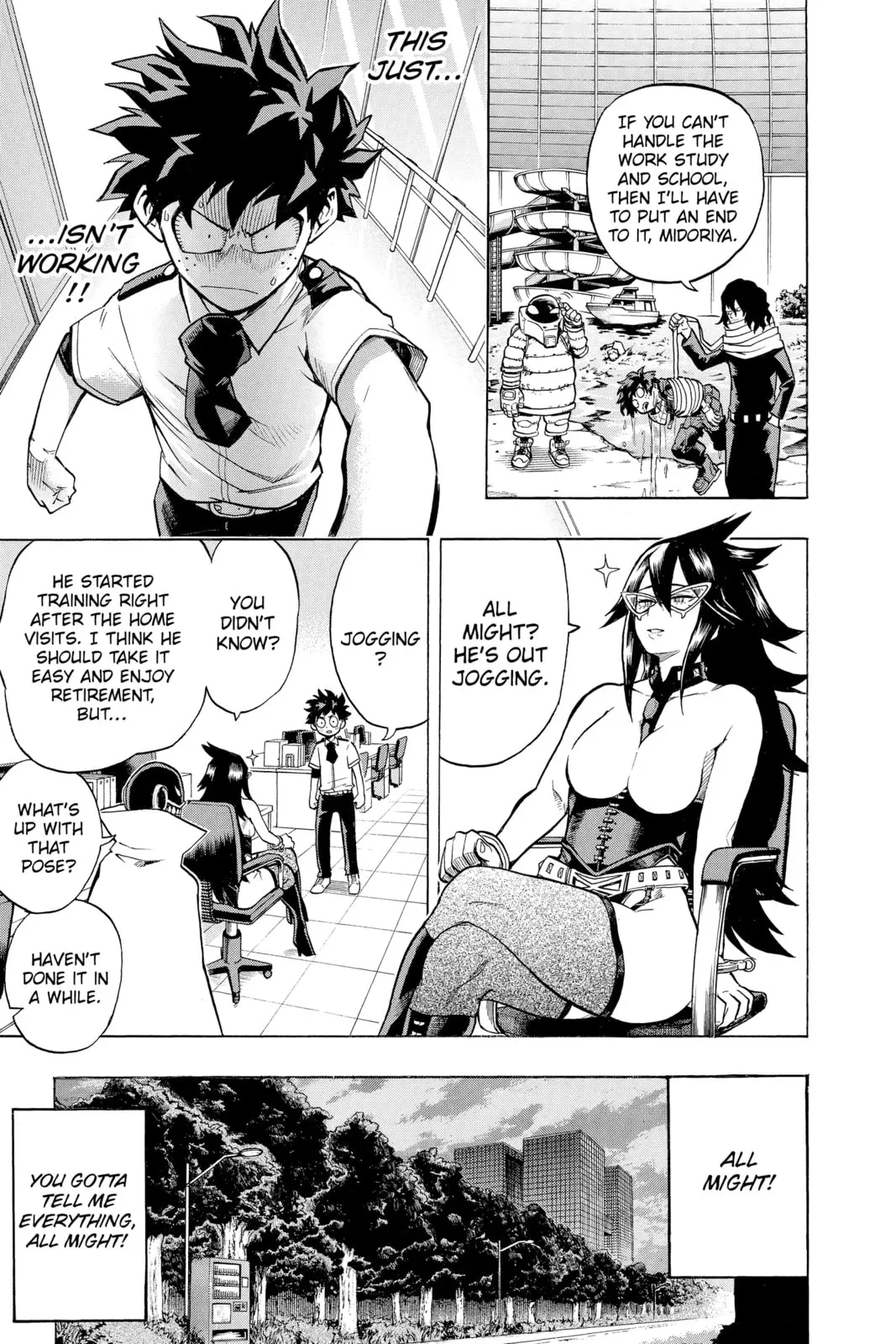 My Hero Academia, chapter 130, page 9