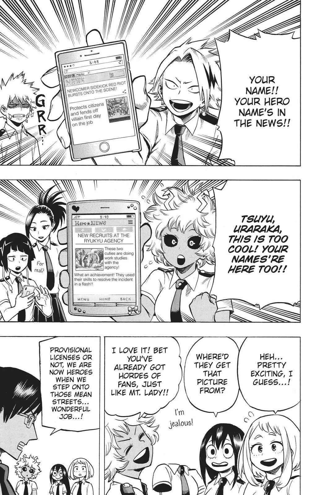 My Hero Academia, chapter 134, page 13