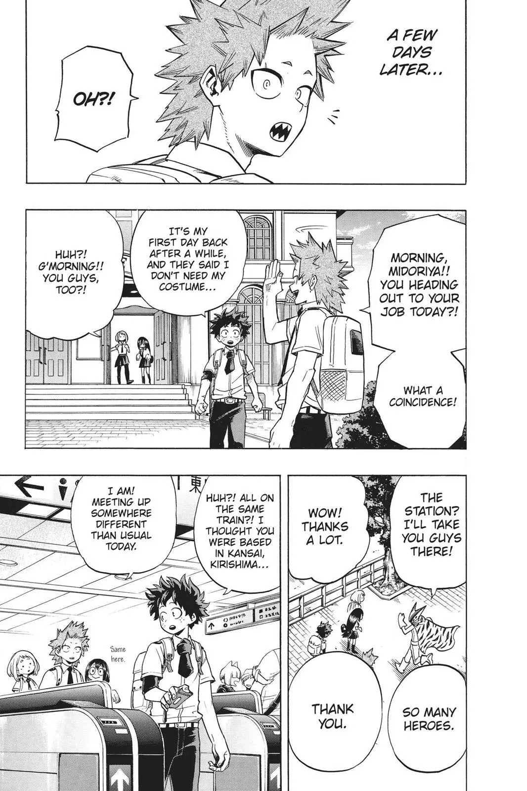 My Hero Academia, chapter 134, page 15