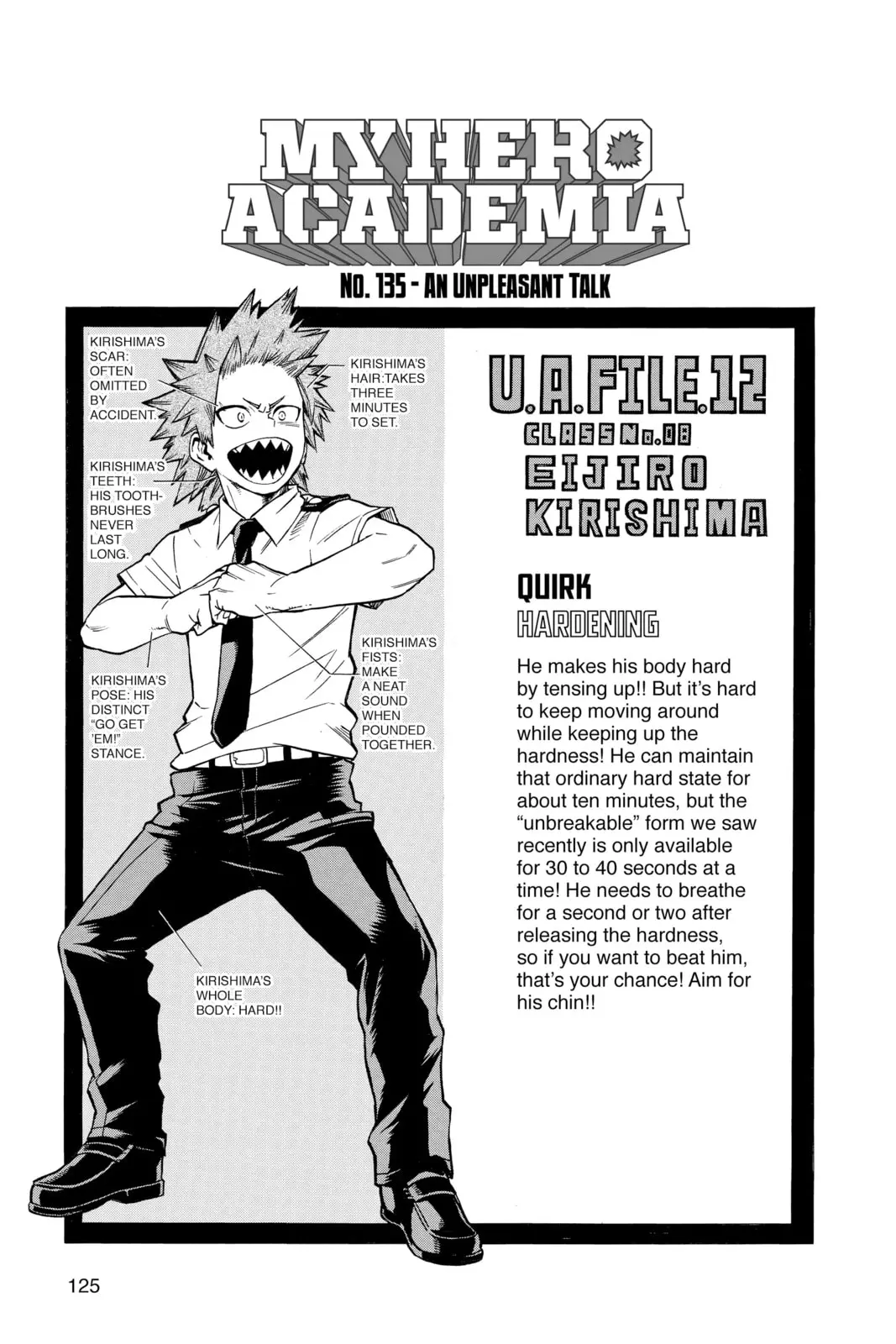 My Hero Academia, chapter 135, page 1