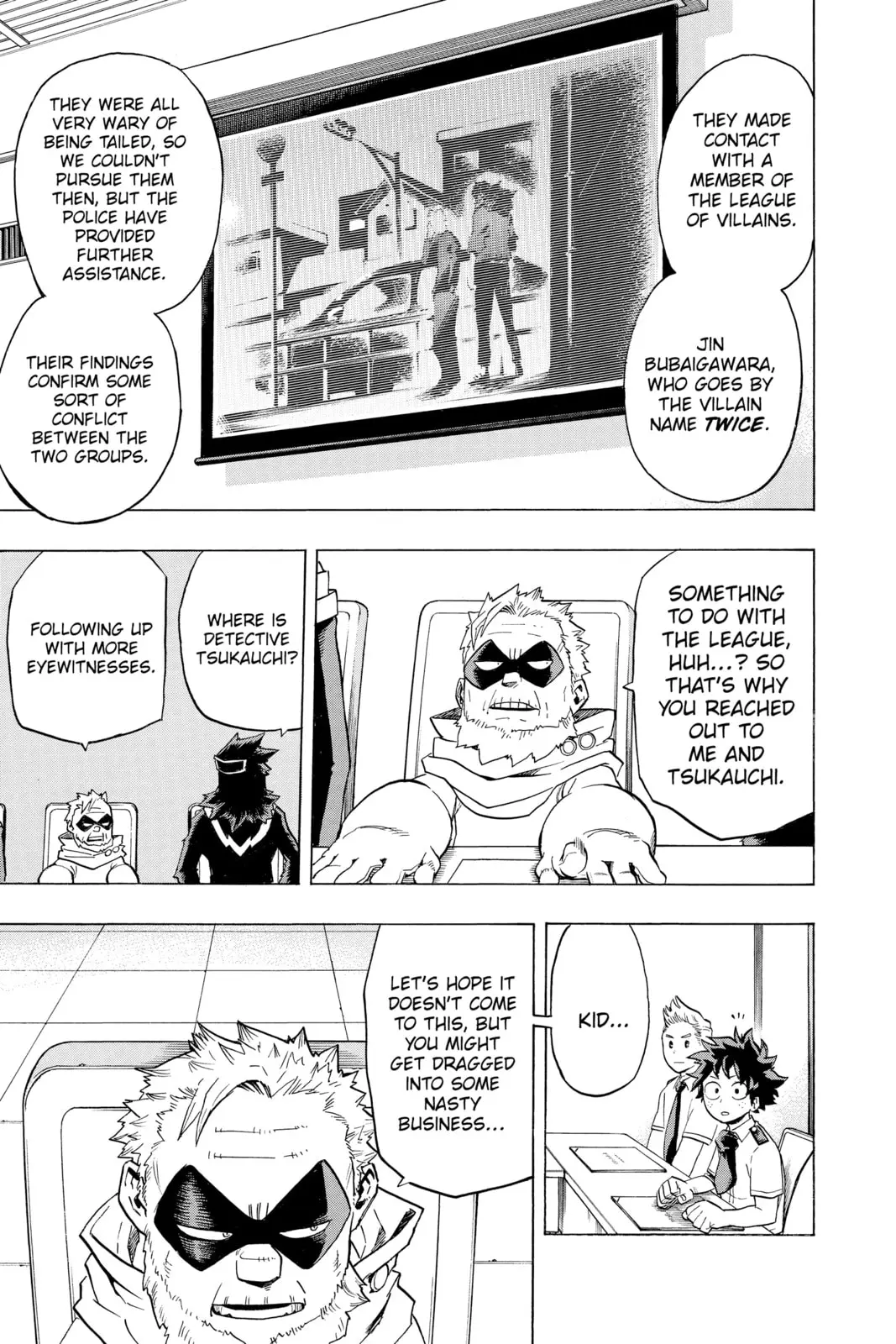 My Hero Academia, chapter 135, page 5