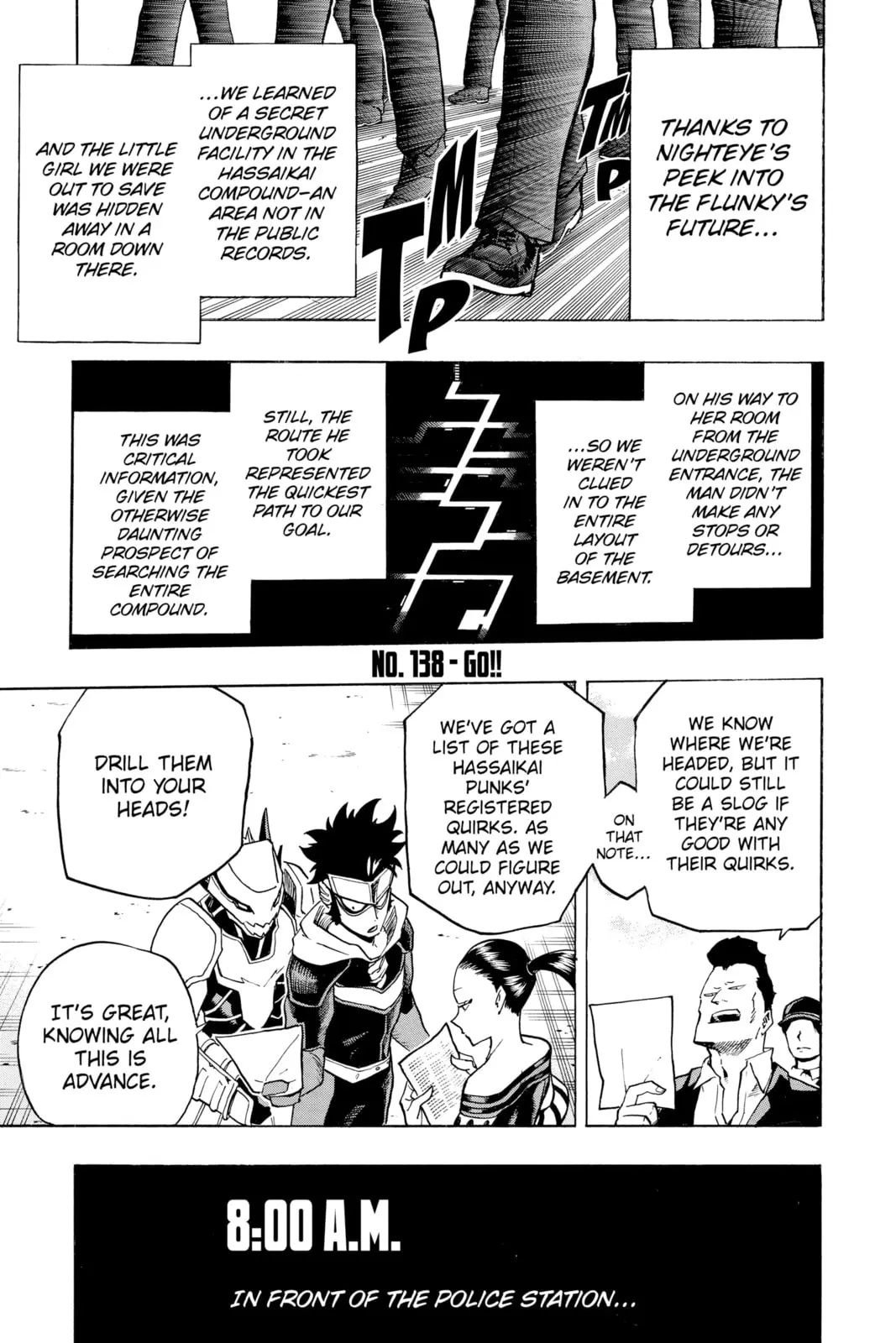My Hero Academia, chapter 138, page 1