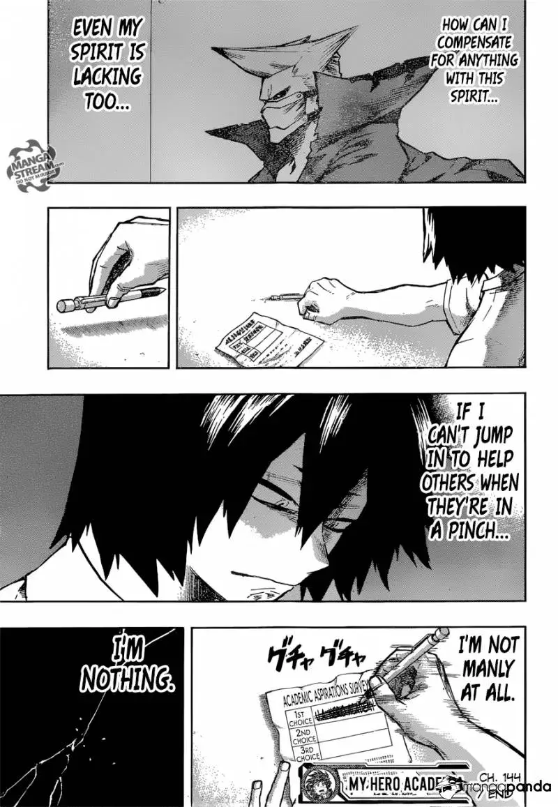 My Hero Academia, chapter 144, page 13