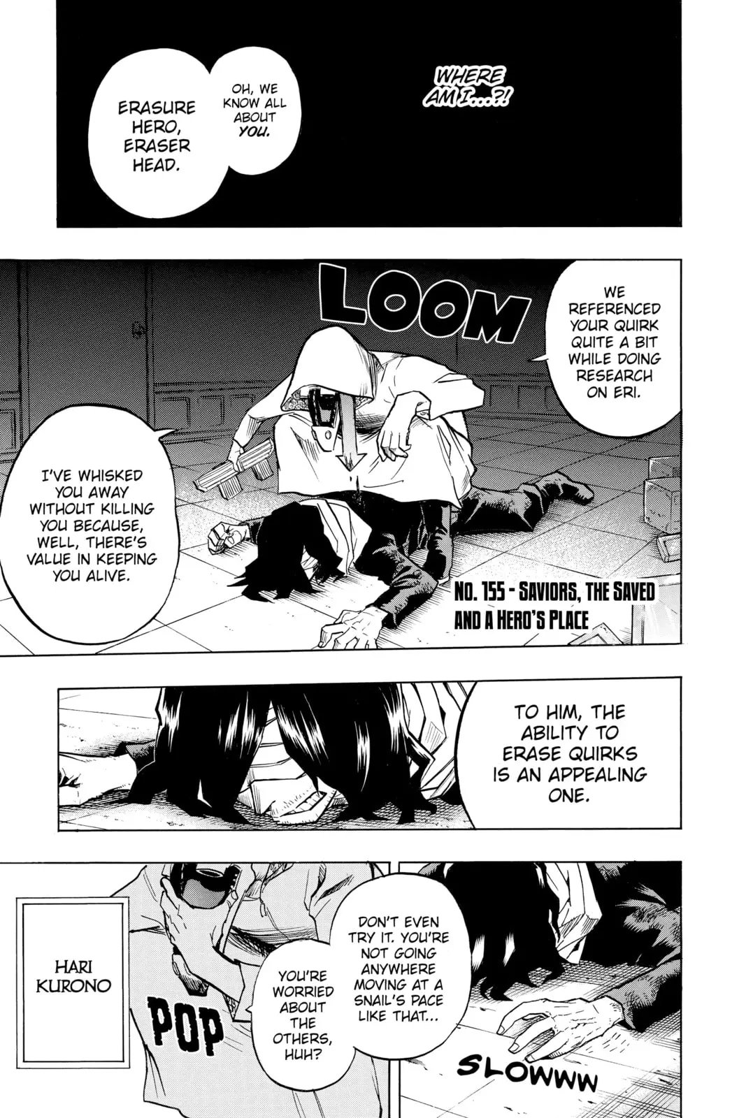 My Hero Academia, chapter 155, page 1