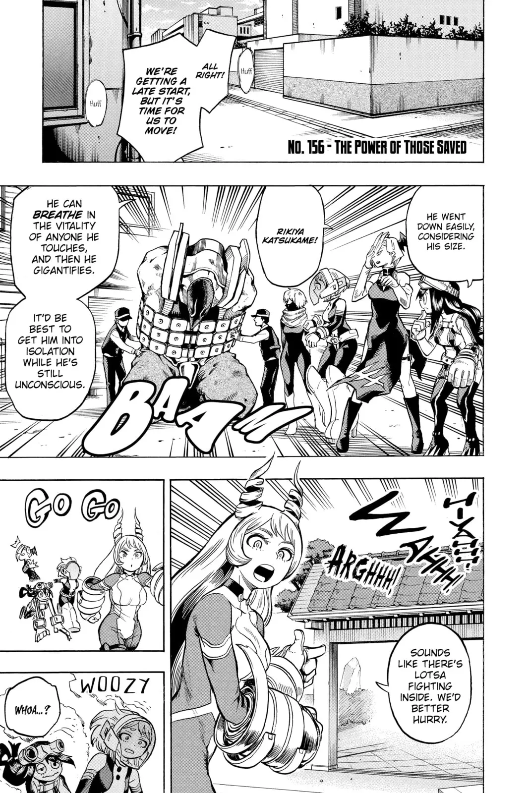 My Hero Academia, chapter 156, page 1