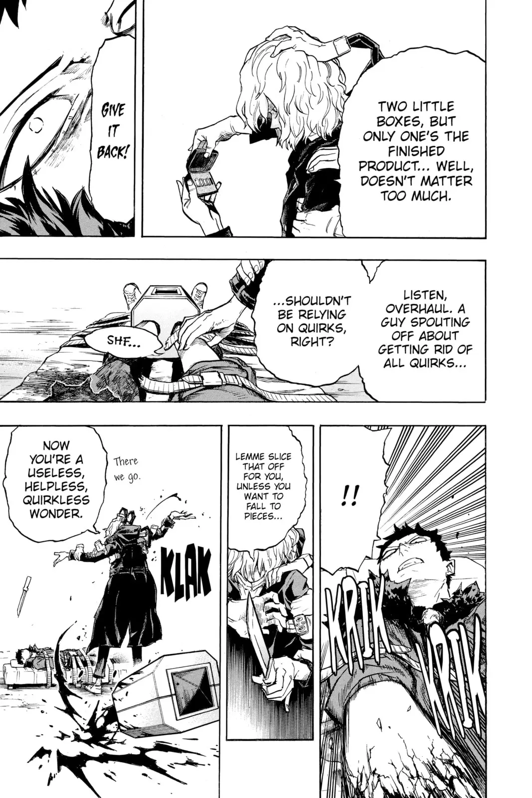 My Hero Academia, chapter 160, page 15