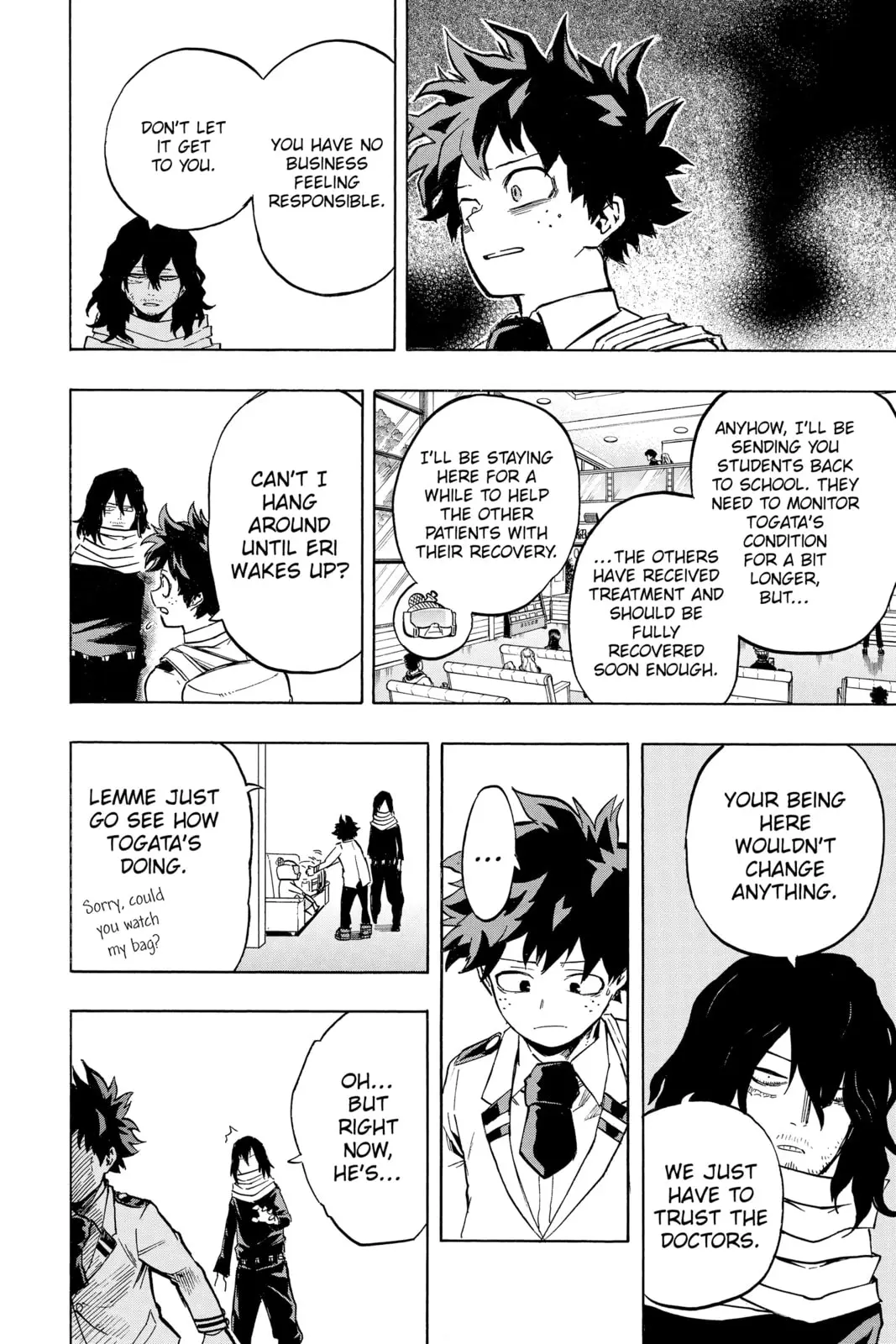 My Hero Academia, chapter 162, page 6