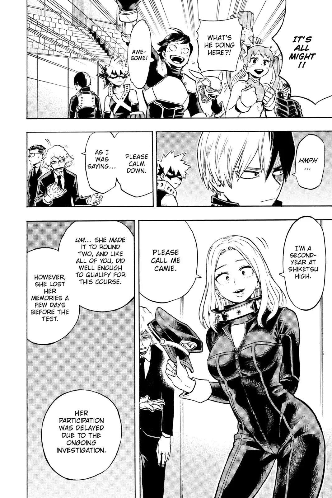 My Hero Academia, chapter 164, page 4