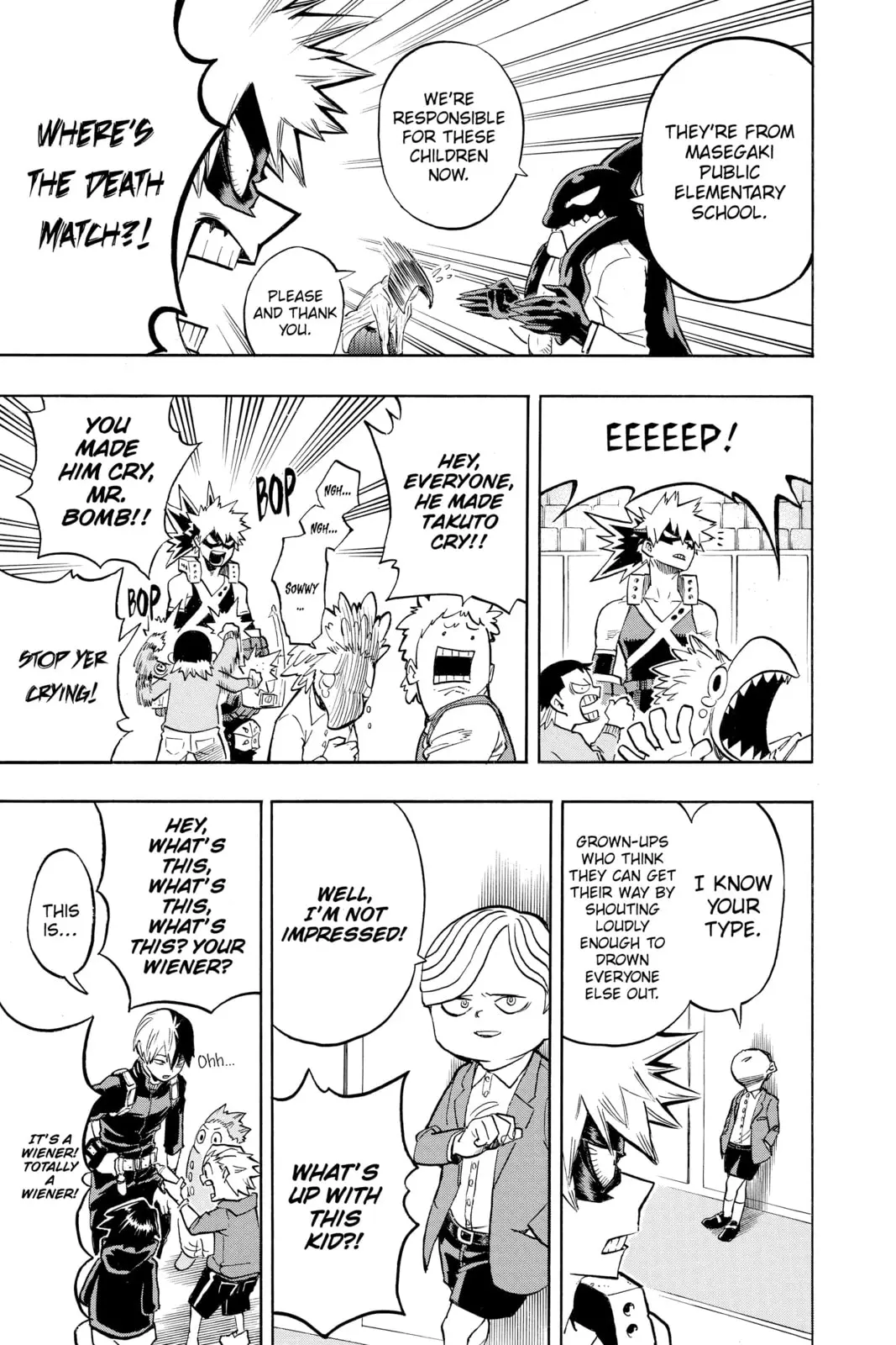My Hero Academia, chapter 164, page 11