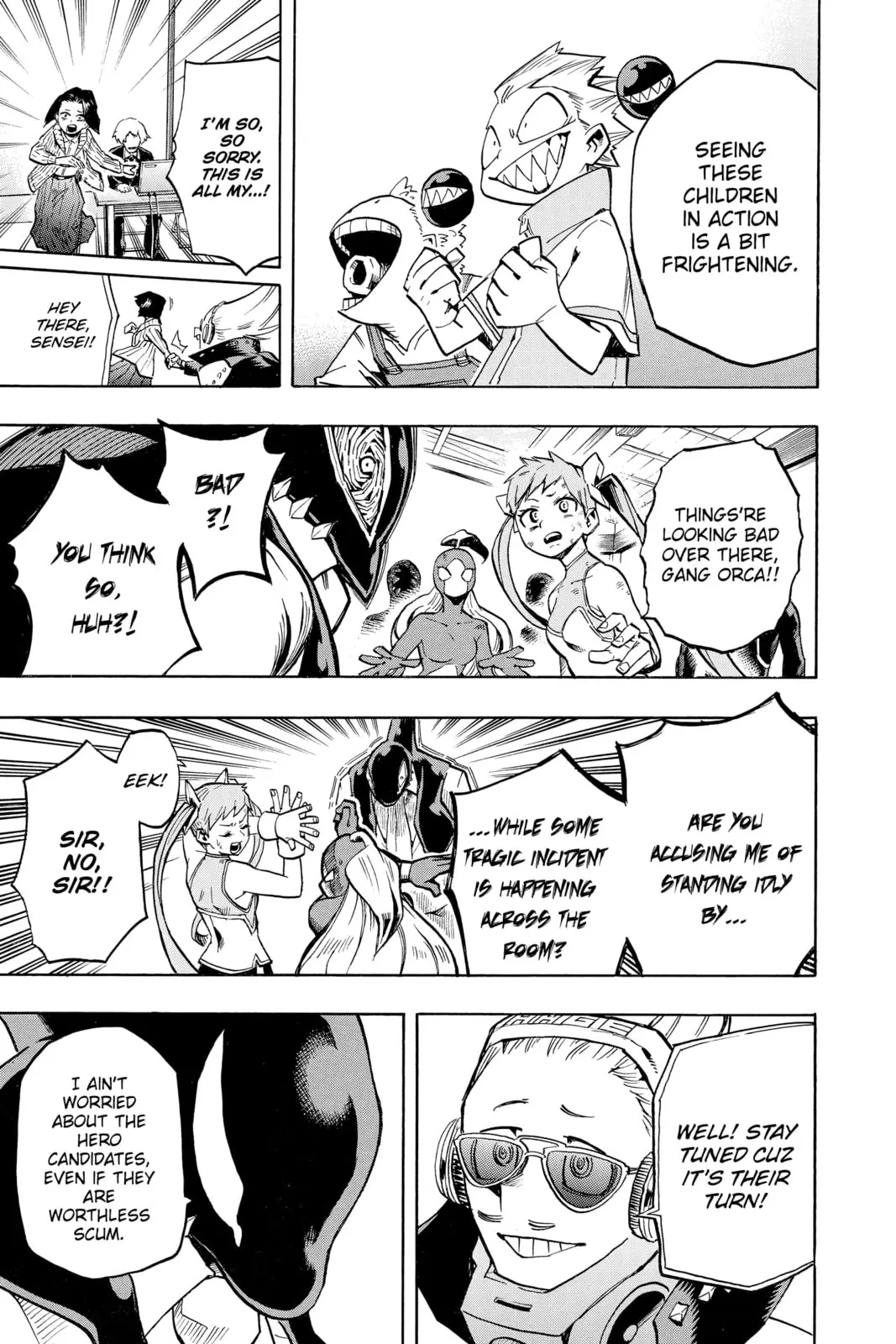 My Hero Academia, chapter 166, page 7