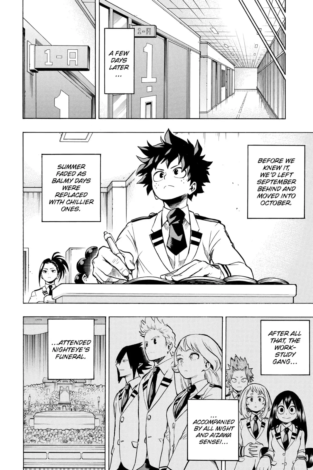 My Hero Academia, chapter 167, page 10