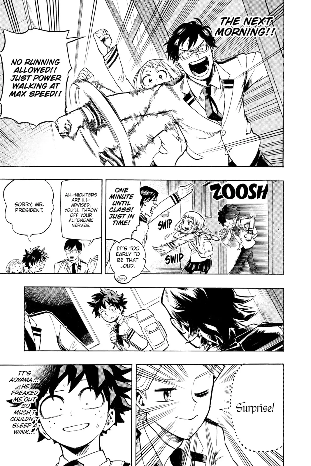 My Hero Academia, chapter 168, page 5