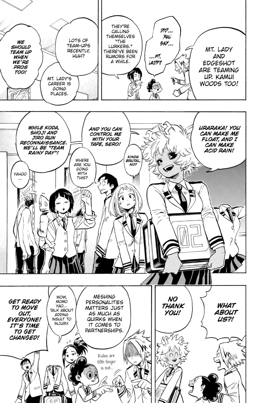 My Hero Academia, chapter 168, page 7