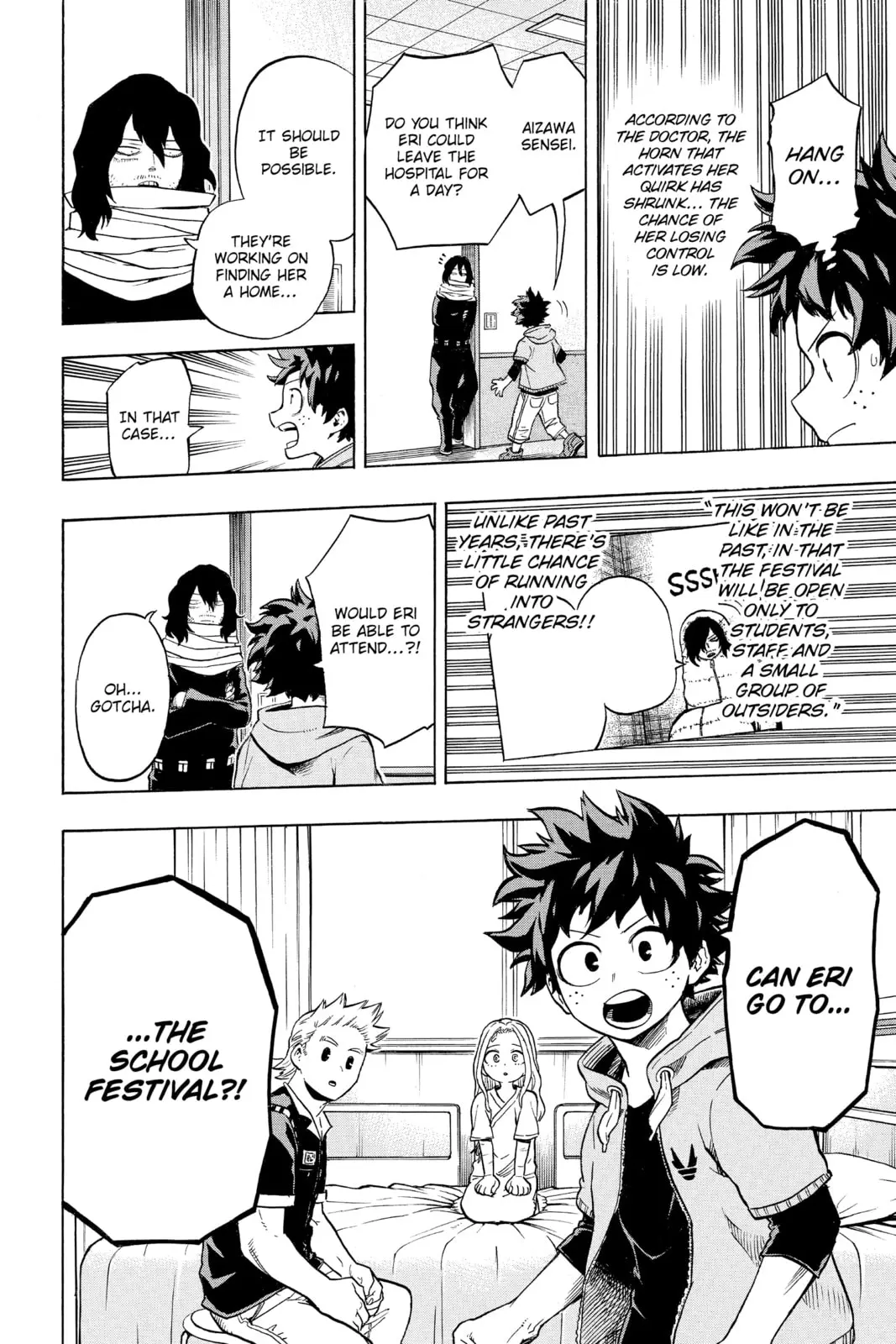 My Hero Academia, chapter 170, page 8