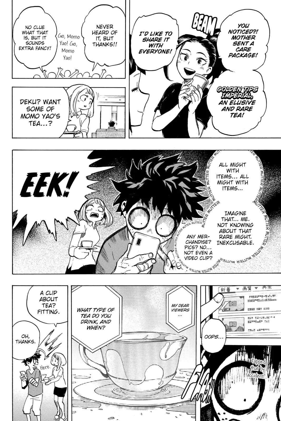 My Hero Academia, chapter 174, page 8