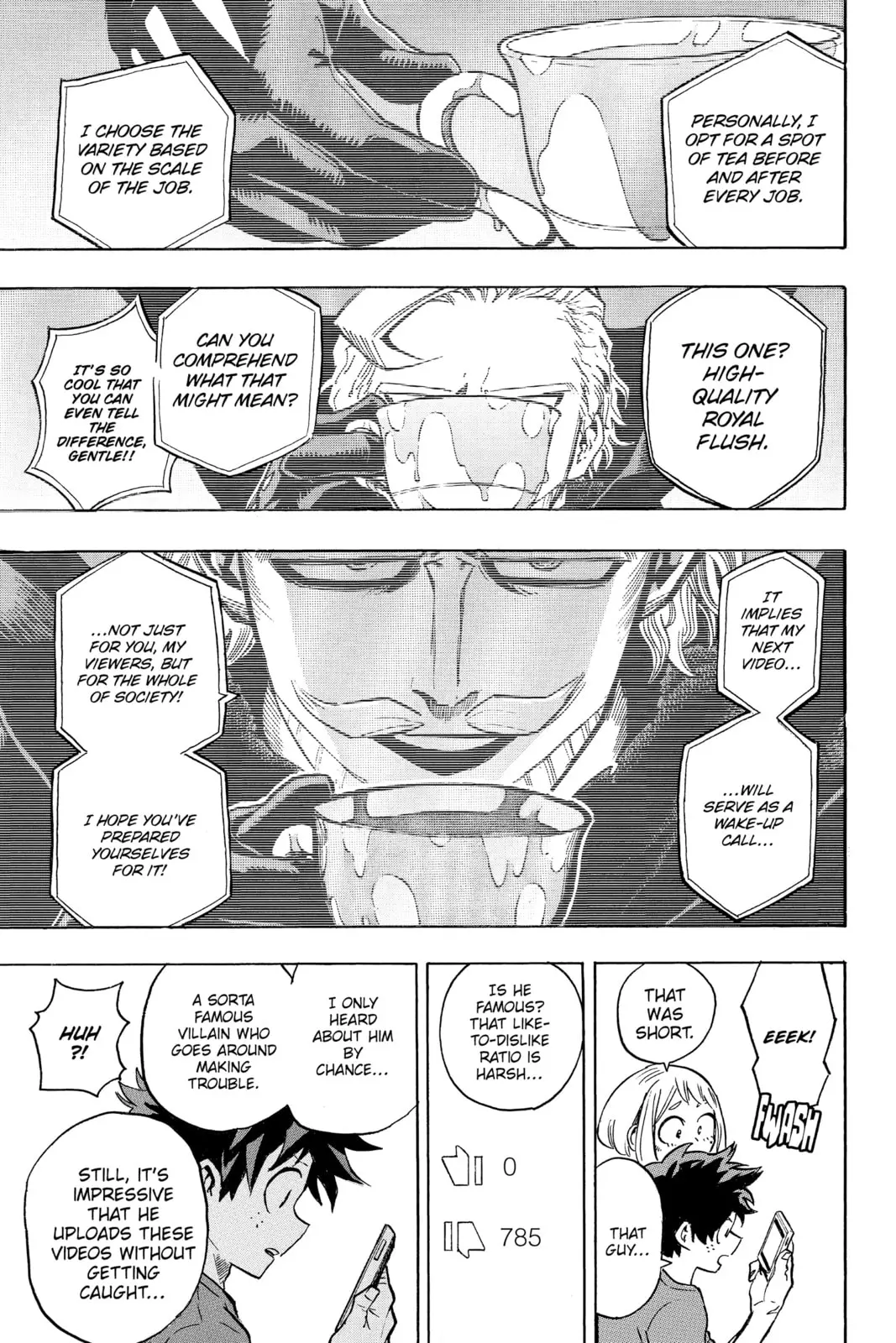My Hero Academia, chapter 174, page 9