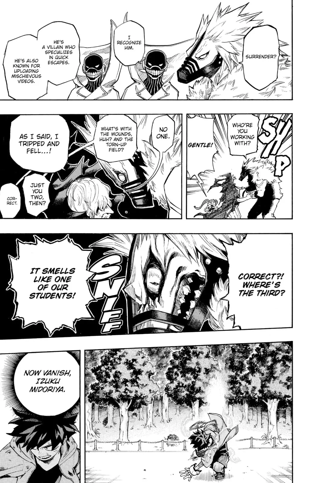 My Hero Academia, chapter 181, page 3