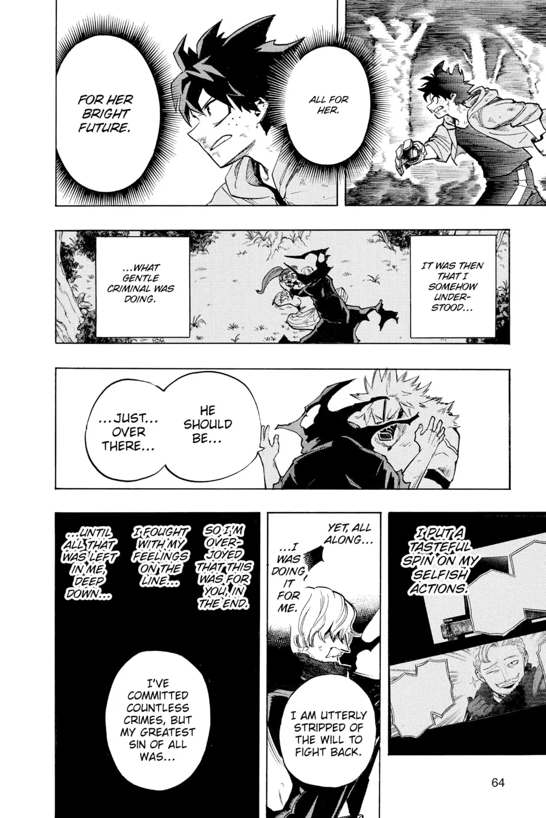 My Hero Academia, chapter 181, page 4