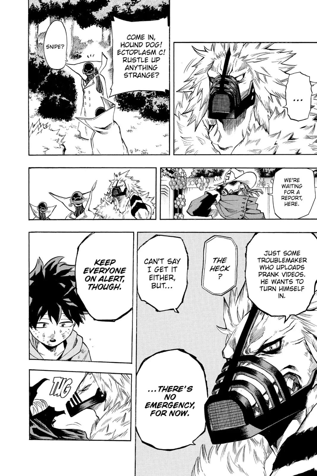 My Hero Academia, chapter 181, page 8