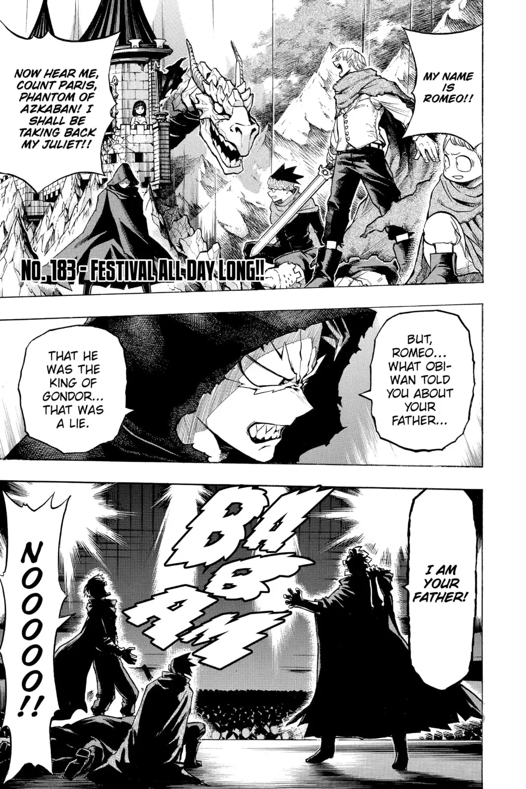 My Hero Academia, chapter 183, page 1