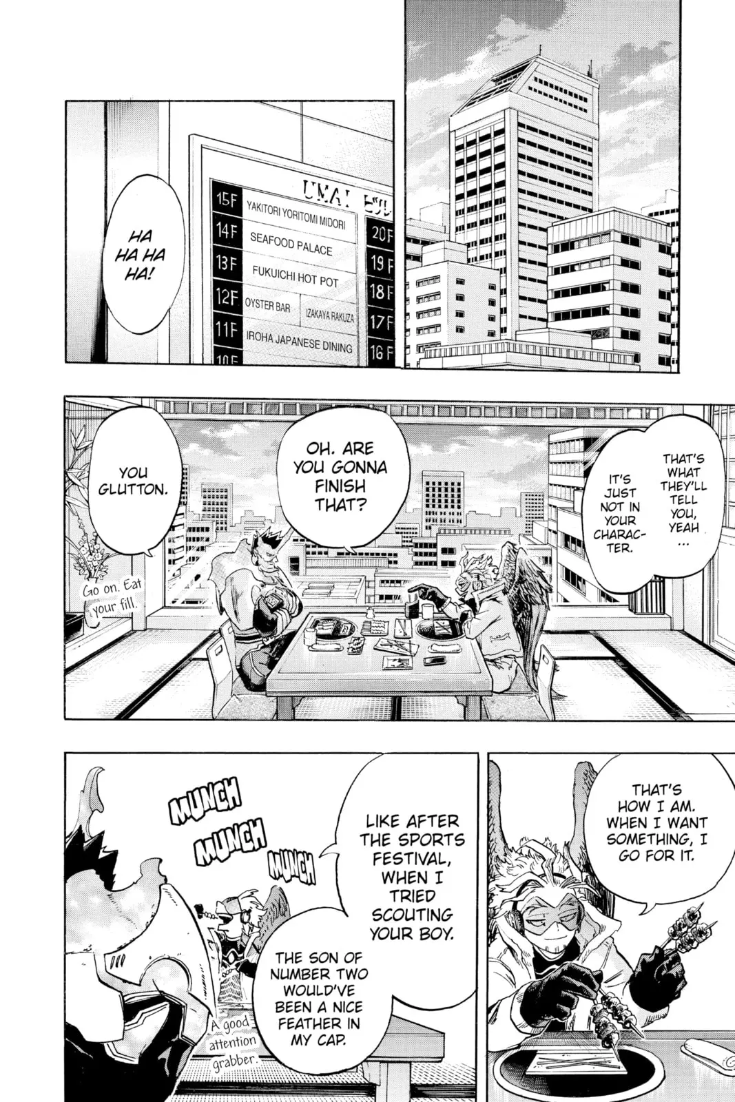My Hero Academia, chapter 186, page 8