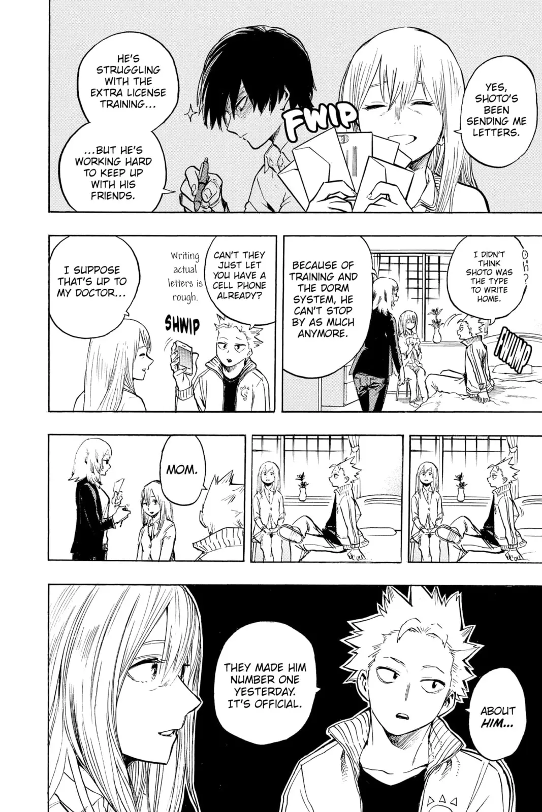 My Hero Academia, chapter 187, page 2