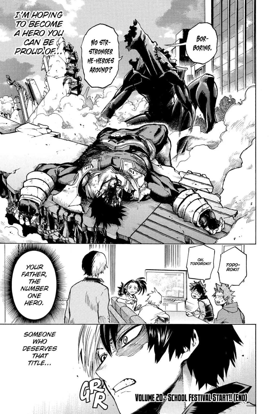 My Hero Academia, chapter 188, page 12