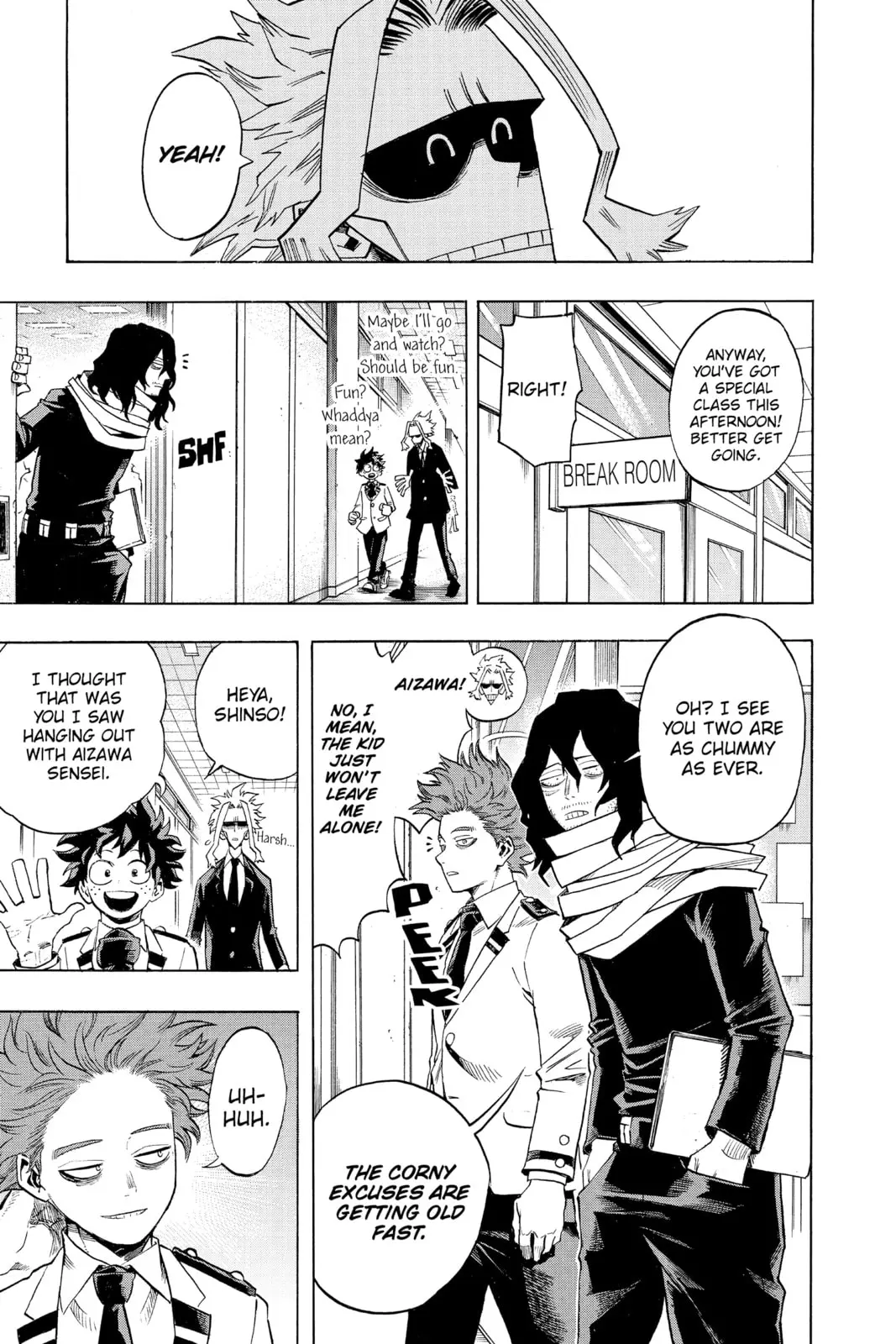 My Hero Academia, chapter 194, page 7