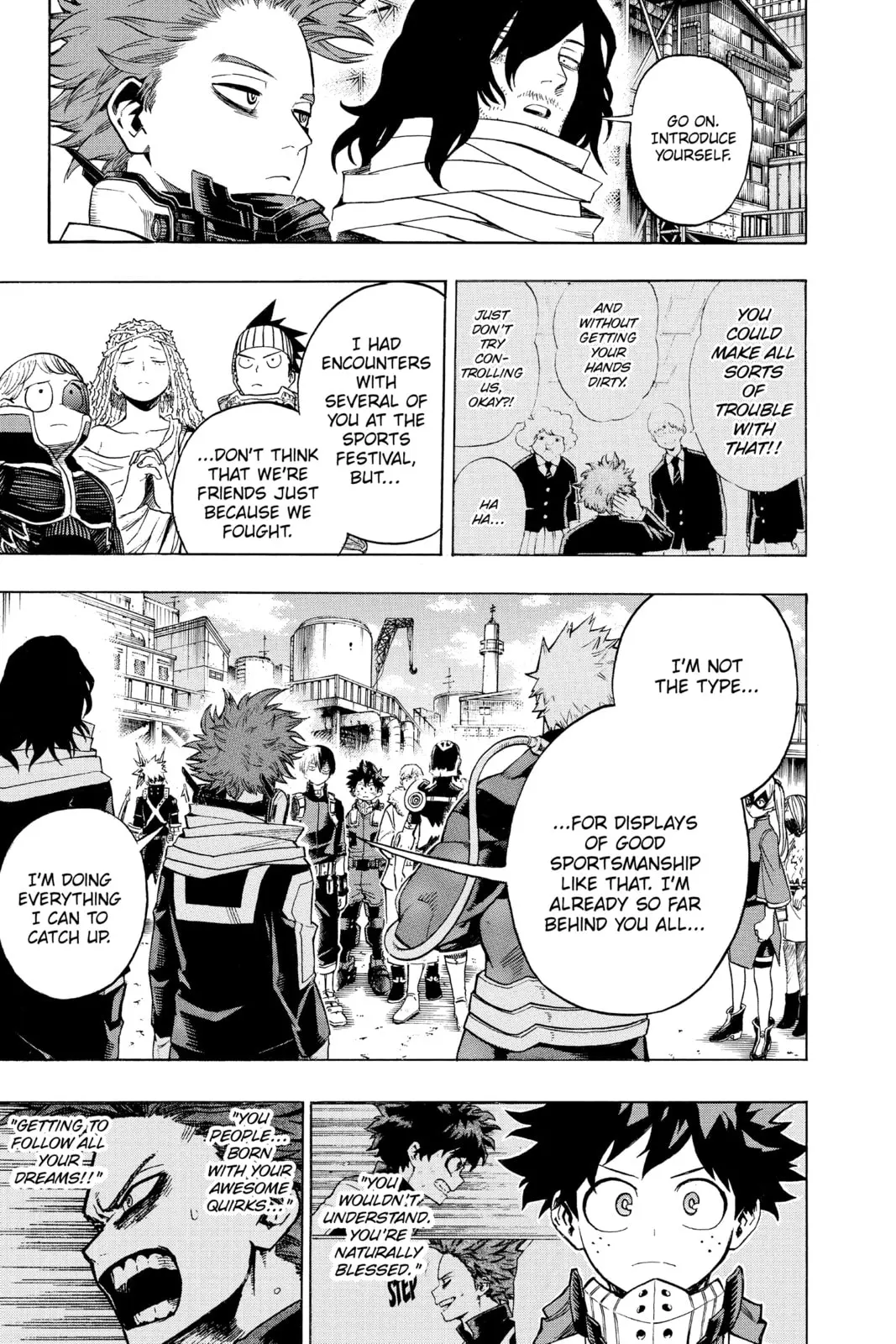 My Hero Academia, chapter 195, page 3