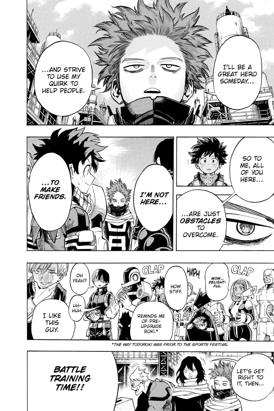 My Hero Academia, chapter 195, page 4