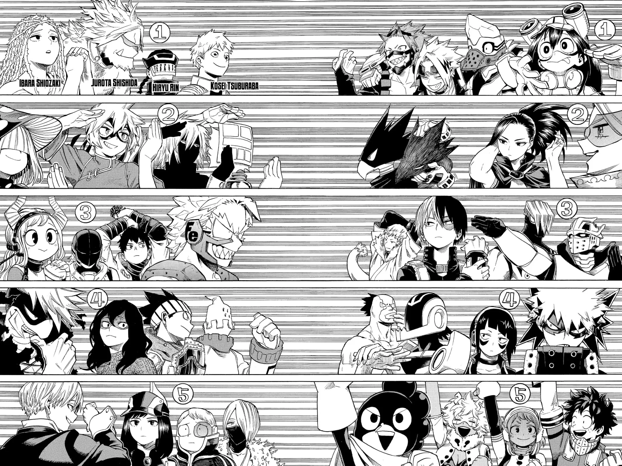 My Hero Academia, chapter 195, page 8