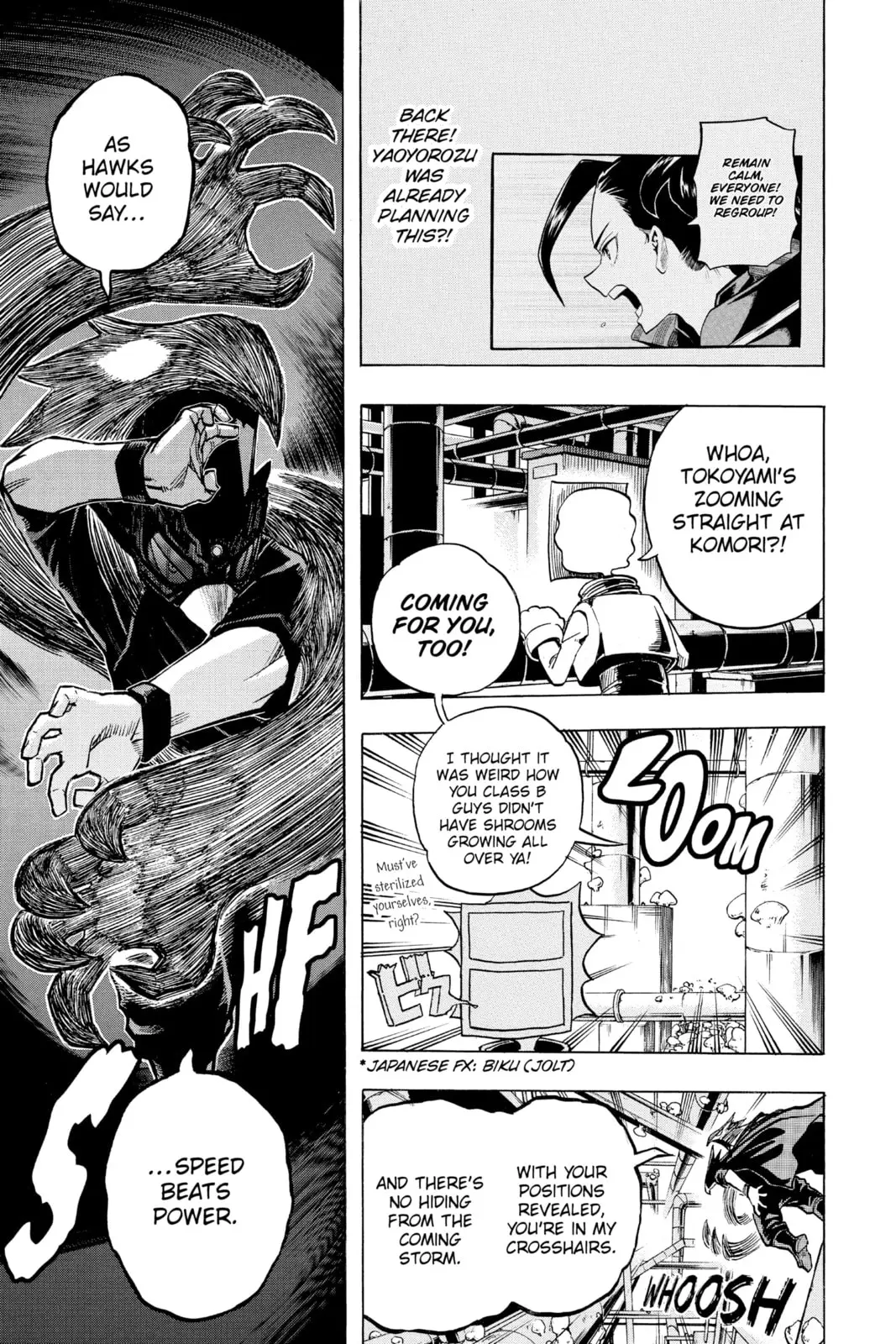 My Hero Academia, chapter 201, page 9